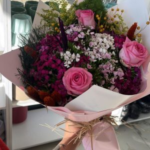 Hüsnü Yusuf, Pembe Gül ve Süsleme Buketi